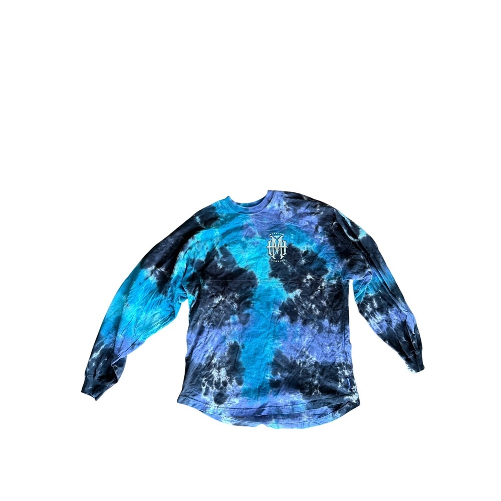 Disney Haunted Mansion Spirit Jersey Madame Leota Tie Dye Blue Purple Cotton M